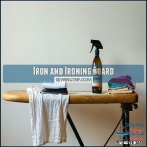 Iron and Ironing Board