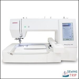 Janome Memory Craft 400E Embroidery