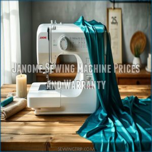 Janome Sewing Machine Prices and Warranty