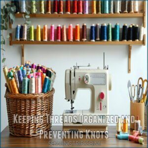 Keeping Threads Organized and Preventing Knots Keeping Threads Organized and Preventing Knots