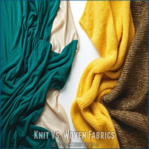 Knit Vs. Woven Fabrics