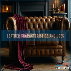 Leather Characteristics and Uses