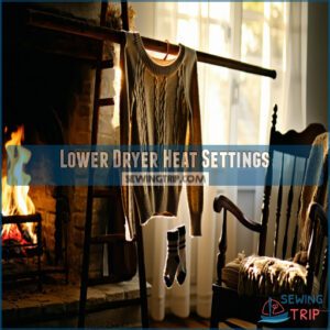 Lower Dryer Heat Settings