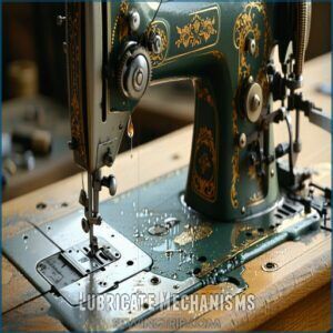 Lubricate Mechanisms Lubricate Mechanisms
