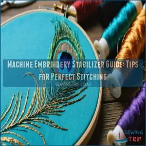 machine embroidery stabilizer guide