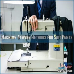 Machine-Sewing Methods for Suit Pants