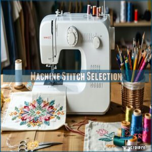 Machine Stitch Selection