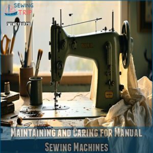 Maintaining and Caring for Manual Sewing Machines