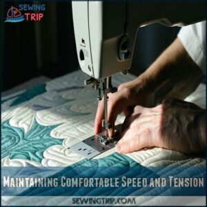 Maintaining Comfortable Speed and Tension