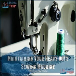 Maintaining Your Heavy Duty Sewing Machine