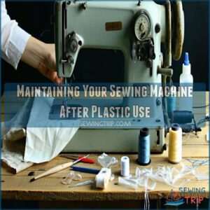 Maintaining Your Sewing Machine After Plastic Use