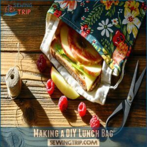 Making a DIY Lunch Bag