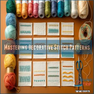 Mastering Decorative Stitch Patterns