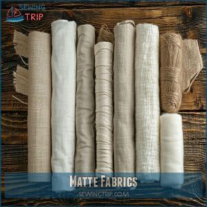 Matte Fabrics