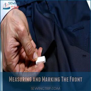 Measuring and Marking The Front