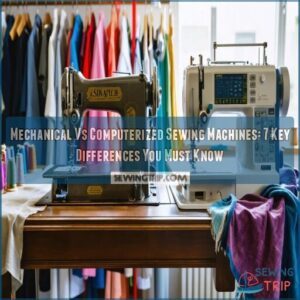 mechanical vs computerized sewing machines what is the difference