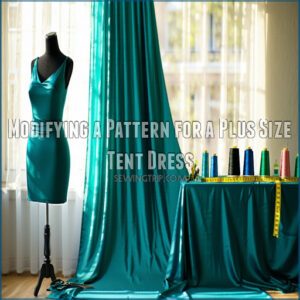 Modifying a Pattern for a Plus Size Tent Dress