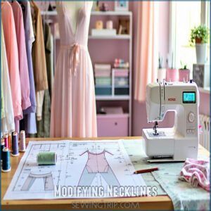 Modifying Necklines Modifying Necklines