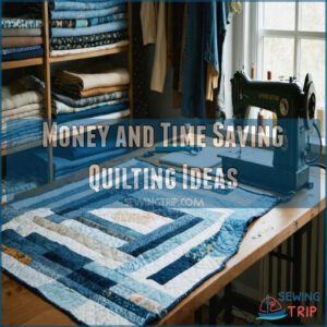 money and time saving quilting ideas