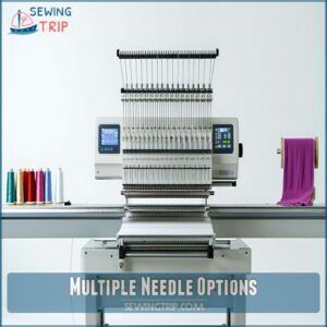 Multiple Needle Options Multiple Needle Options