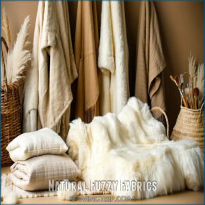 Natural Fuzzy Fabrics