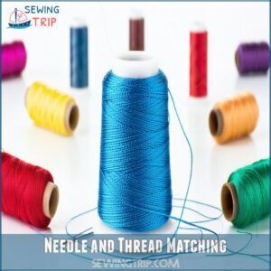 Needle and Thread Matching Needle and Thread Matching