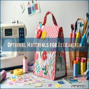 Optional Materials for Decoration