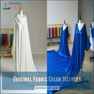 Original Fabric Color Matters