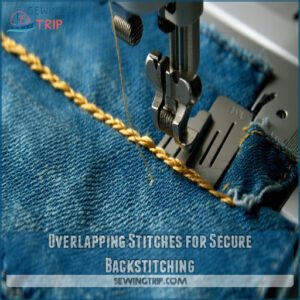 Overlapping Stitches for Secure Backstitching