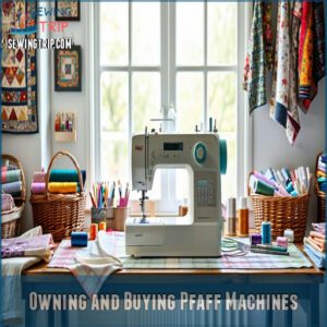 Owning and Buying Pfaff Machines