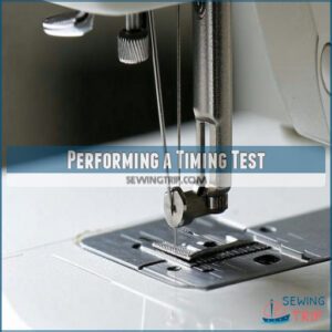 Performing a Timing Test