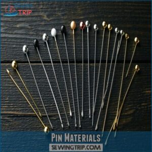 Pin Materials