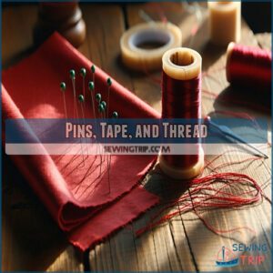 Pins, Tape, and Thread