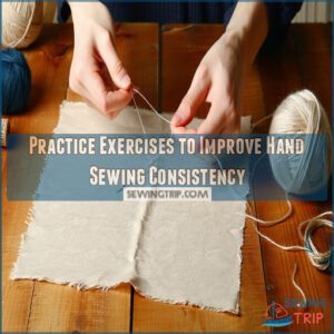 Practice Exercises to Improve Hand Sewing Consistency