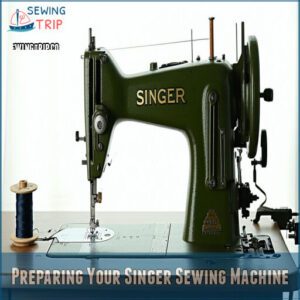 Preparing Your Singer Sewing Machine