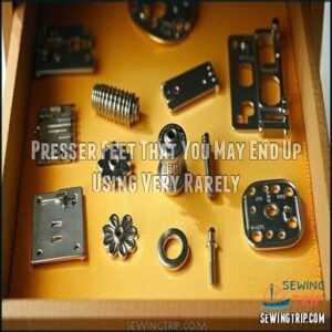 Presser Feet That You May End Up Using Very Rarely