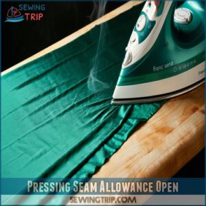 Pressing Seam Allowance Open