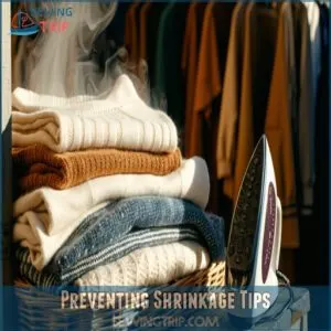 Preventing Shrinkage Tips