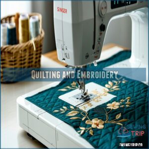 Quilting and Embroidery