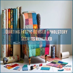 quilting fabric be used upholstery