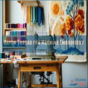 Rayon Thread for Machine Embroidery