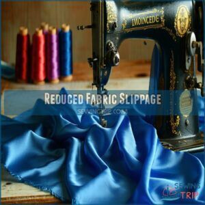 Reduced Fabric Slippage Reduced Fabric Slippage