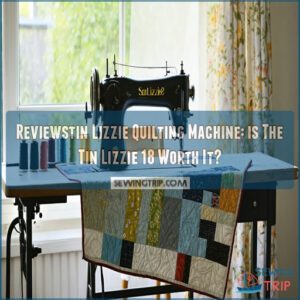 reviewstin lizzie quilting machine