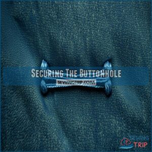 Securing The Buttonhole