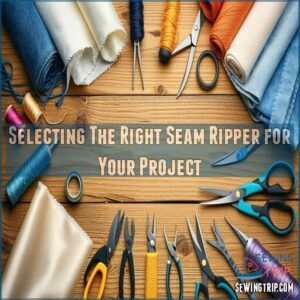 Selecting The Right Seam Ripper for Your Project