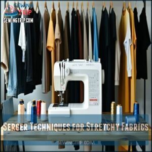 Serger Techniques for Stretchy Fabrics