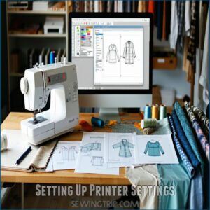 Setting Up Printer Settings Setting Up Printer Settings