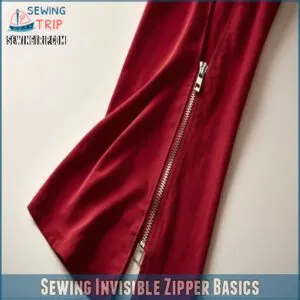 Sewing Invisible Zipper Basics