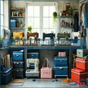 Sewing Machine Dimensions