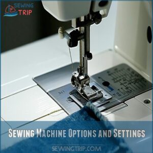 Sewing Machine Options and Settings